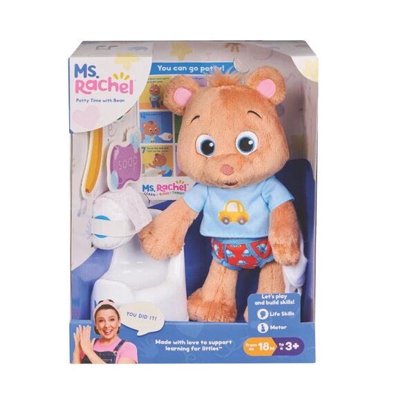 AUTHENTIC MS. RACHEL POTTY TIME WITH BEAN INTERACTIVE KIT NWT - Picture 1 of 13